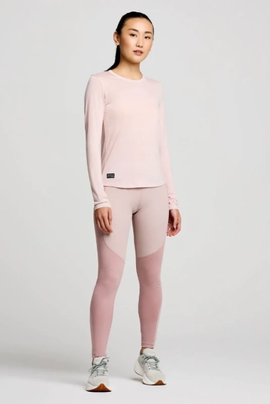 Футболка Saucony PEREGRINE MERINO LONG SLEEVE 800470-SKH фото 2 — інтернет-магазин Tapok