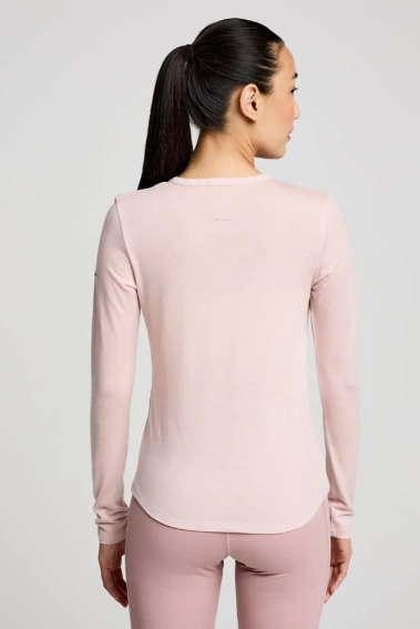 Футболка Saucony PEREGRINE MERINO LONG SLEEVE 800470-SKH фото 4 — інтернет-магазин Tapok
