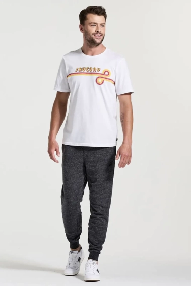 Футболка Saucony RESTED T-SHIRT 800294-WHA2 фото 2 — интернет-магазин Tapok