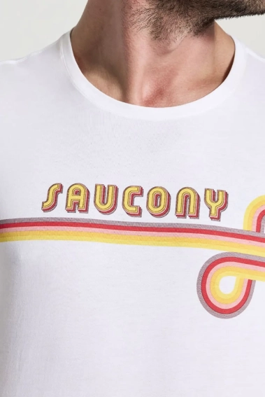 Футболка Saucony RESTED T-SHIRT 800294-WHA2 фото 3 — интернет-магазин Tapok