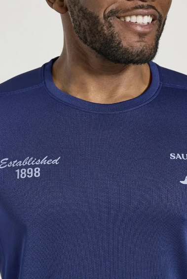 Футболка Saucony STOPWATCH GRAPHIC LONG SLEEVE 800311-SDA2 фото 3 — интернет-магазин Tapok