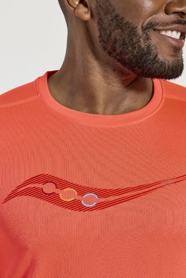 Футболка Saucony STOPWATCH GRAPHIC LONG SLEEVE 800311-VRA2 фото 3 — інтернет-магазин Tapok