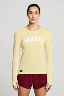 Футболка Saucony STOPWATCH GRAPHIC LONG SLEEVE 800405-GWA3