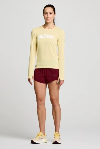 Футболка Saucony STOPWATCH GRAPHIC LONG SLEEVE 800405-GWA3 фото 3 — интернет-магазин Tapok