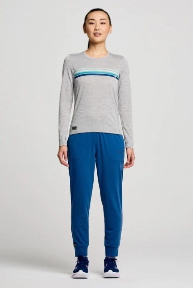 Футболка Saucony STOPWATCH GRAPHIC LONG SLEEVE 800405-LGHA3 фото 2 — інтернет-магазин Tapok