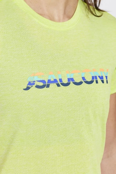 Футболка Saucony STOPWATCH GRAPHIC SHORT SLEEVE 800372-ACLH фото 2 — интернет-магазин Tapok