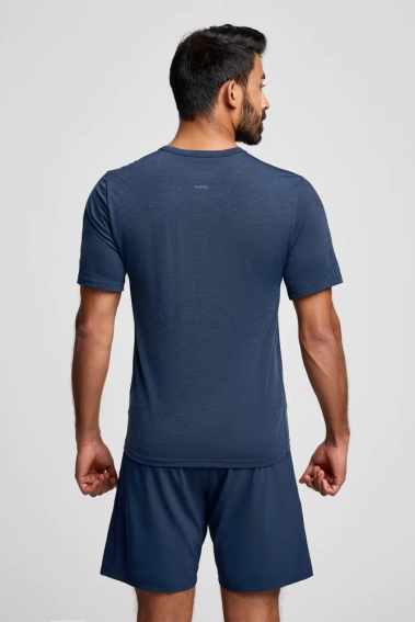 Футболка Saucony STOPWATCH GRAPHIC SHORT SLEEVE SAM800378-NVHS4 фото 6 — интернет-магазин Tapok