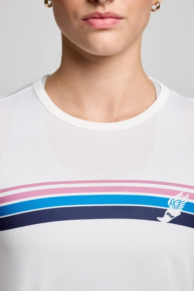 Футболка Saucony STOPWATCH GRAPHIC SHORT SLEEVE SAW800490-WHS4 фото 3 — інтернет-магазин Tapok