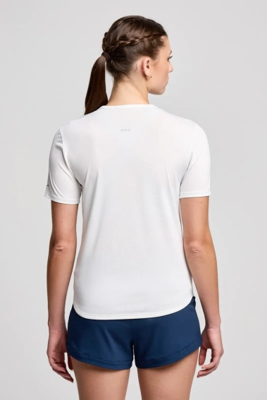 Футболка Saucony STOPWATCH GRAPHIC SHORT SLEEVE SAW800490-WHS4 фото 5 — інтернет-магазин Tapok