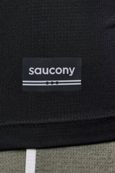 Футболка Saucony STOPWATCH LONG SLEEVE SAM800379-BK фото 4 — интернет-магазин Tapok