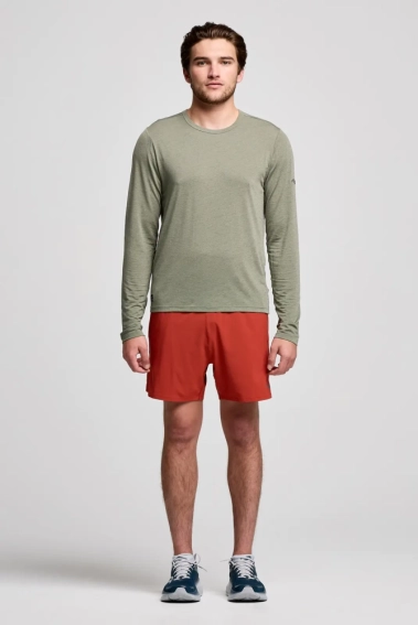 Футболка Saucony STOPWATCH LONG SLEEVE SAM800379-BUH фото 2 — интернет-магазин Tapok