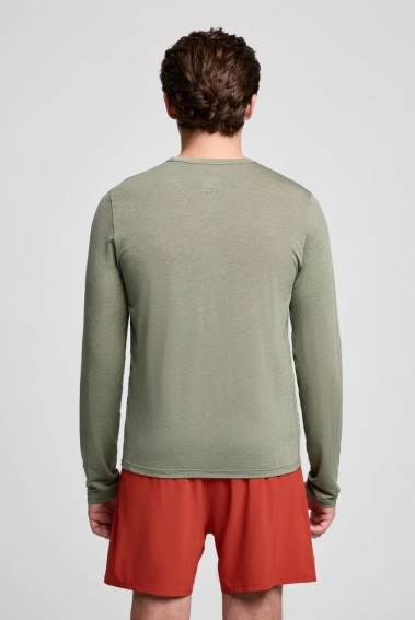 Футболка Saucony STOPWATCH LONG SLEEVE SAM800379-BUH фото 5 — интернет-магазин Tapok