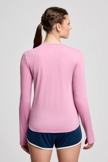 Футболка Saucony STOPWATCH LONG SLEEVE SAW800486-ORH фото 5 — інтернет-магазин Tapok