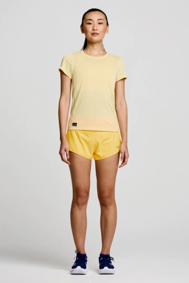 Футболка Saucony STOPWATCH SHORT SLEEVE 800370-GW фото 2 — интернет-магазин Tapok