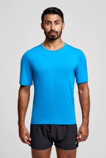 Футболка Saucony STOPWATCH SHORT SLEEVE SAM800377-CBH