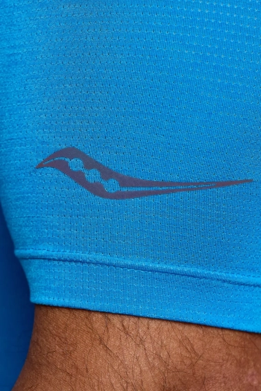 Футболка Saucony STOPWATCH SHORT SLEEVE SAM800377-CBH фото 4 — интернет-магазин Tapok