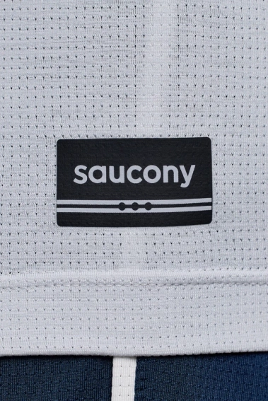 Футболка Saucony STOPWATCH SHORT SLEEVE SAM800377-GNH фото 4 — интернет-магазин Tapok