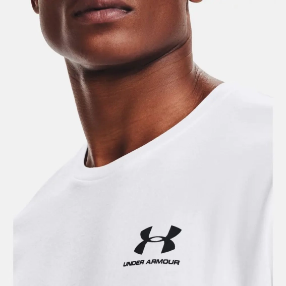 Футболка Under Armour Sportstyle Left 1326799-100 фото 3 — интернет-магазин Tapok