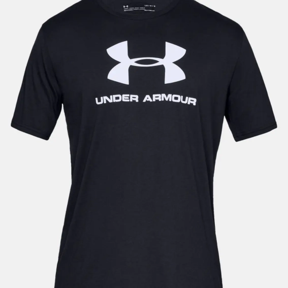 Футболка Under Armour Sportstyle Logo 1329590-001 фото 5 — интернет-магазин Tapok