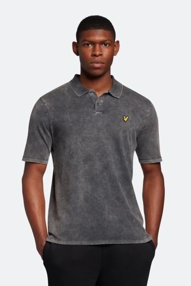 Футболка поло Lyle &amp; Scott SALT WASH POLO SHIRT SP1807V-Z865 фото 1 — интернет-магазин Tapok