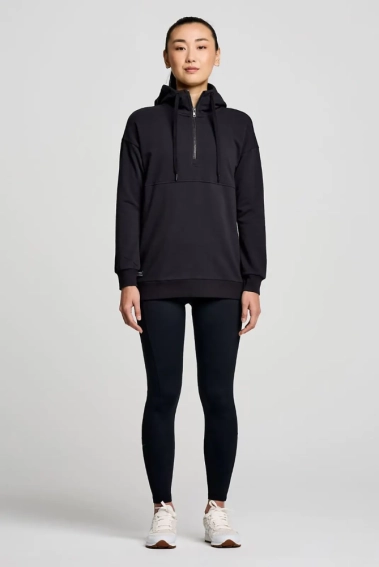 Худі Saucony RECOVERY ZIP TUNIC 800469-BKA3 фото 2 — інтернет-магазин Tapok