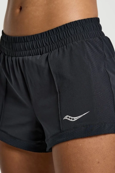 Шорты Saucony OUTPACE 3&quot; SHORT 800422-BK фото 3 — интернет-магазин Tapok