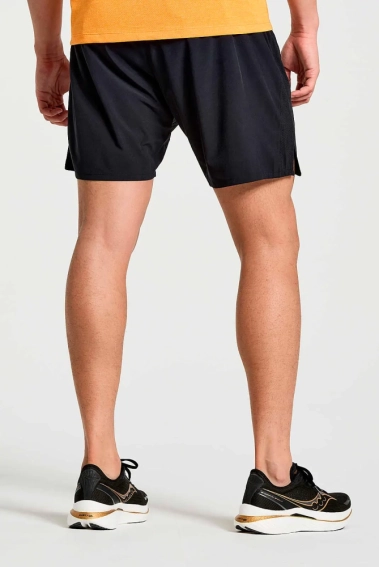 Шорты Saucony OUTPACE 7&quot; SHORT 800329-BK фото 4 — интернет-магазин Tapok