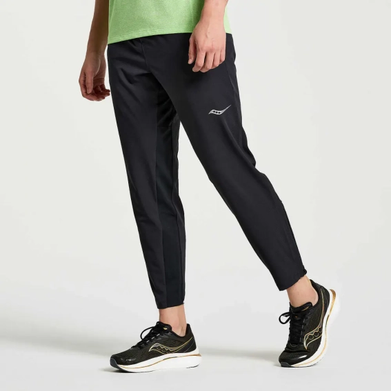Брюки Saucony BOSTON WOVEN PANT SAM800348-BK фото 2 — интернет-магазин Tapok