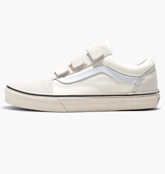 Кеди унісекс Vans Suede Canvas Old Skool V Shoe Beige VN0A3D29R2S фото 1 — інтернет-магазин Tapok