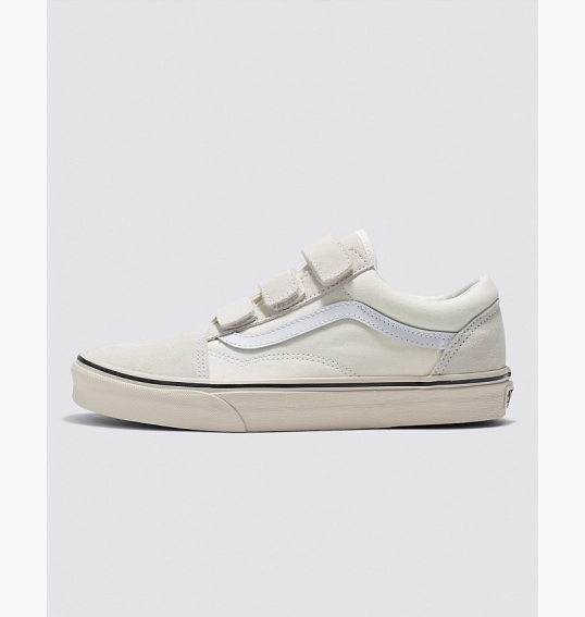 Кеди унісекс Vans Suede Canvas Old Skool V Shoe Beige VN0A3D29R2S фото 2 — інтернет-магазин Tapok