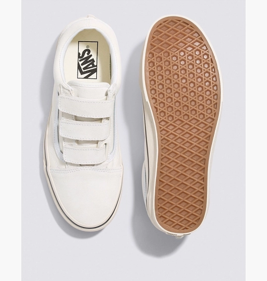 Кеди унісекс Vans Suede Canvas Old Skool V Shoe Beige VN0A3D29R2S фото 4 — інтернет-магазин Tapok