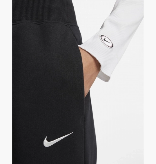 NIKE W NSW PHNX FLC HR PANT WIDE DQ5615-010 фото 4 — интернет-магазин Tapok