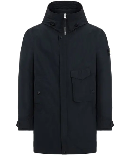 Парку Stone Island 70222 Micro Reps Black фото 1 — інтернет-магазин Tapok