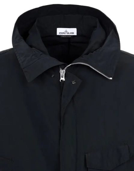 Парку Stone Island 70222 Micro Reps Black фото 4 — інтернет-магазин Tapok