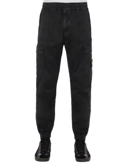 Штани Stone Island 313L1 Trousers Black фото 1 — інтернет-магазин Tapok