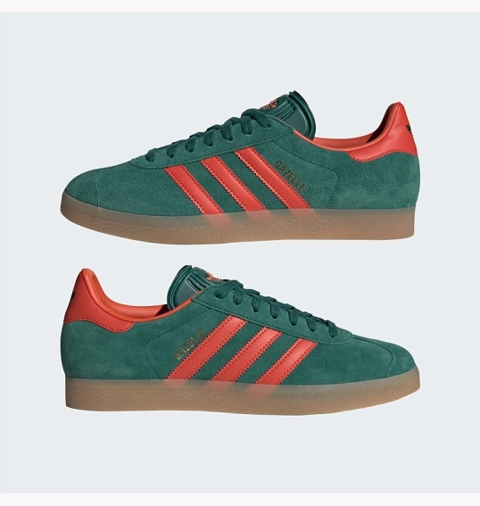 Кроссовки Adidas Gazelle Shoes Green IG6200 фото 8 — интернет-магазин Tapok
