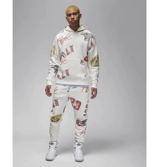 Брюки мужские Jordan M Ess Aop Flc Pant (FN4547-133) фото 8 — интернет-магазин Tapok