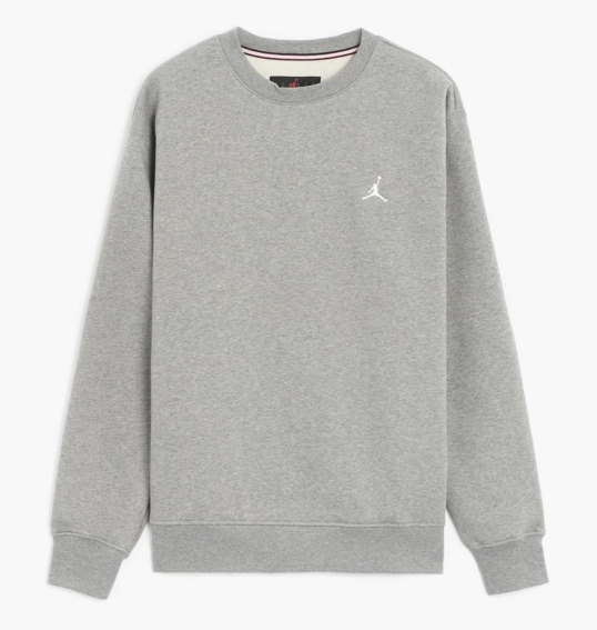 Світшот Air Jordan Essentials Fleece Sweatshirt Grey FJ7776-091 фото 1 — інтернет-магазин Tapok