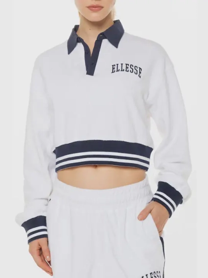 Толстовка Ellesse Crocetta Cropped Sweatshirt SGV20265-908 фото 1 — інтернет-магазин Tapok