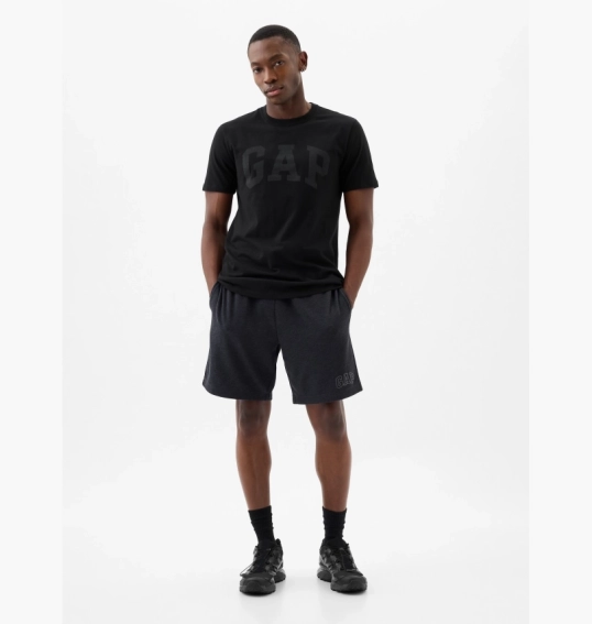Футболка Gap Everyday Soft Crewneck T-Shirt Black 855769091 фото 6 — интернет-магазин Tapok