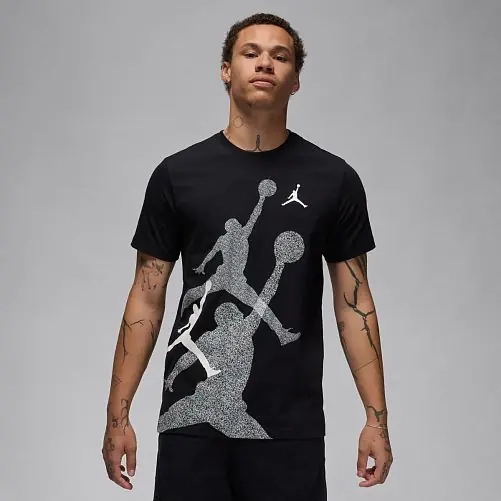 Футболка JORDAN MBRAND SS HBR CREW FN6025-010 фото 1 — интернет-магазин Tapok