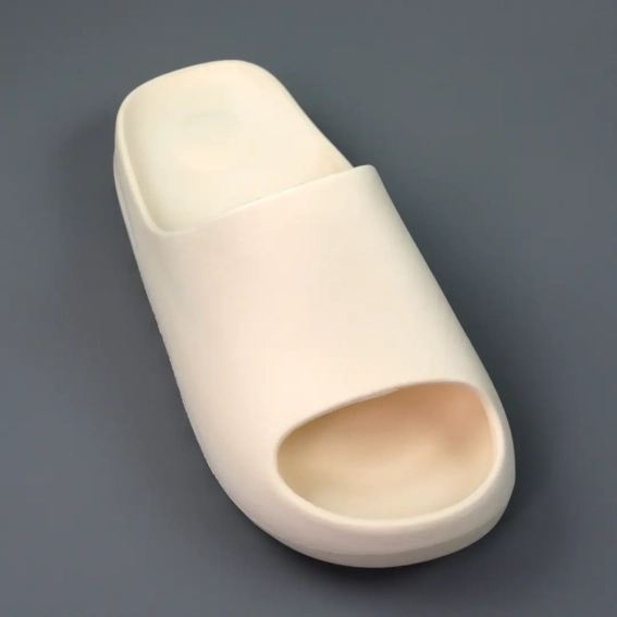 Шлепанцы женские 585564 Бежевые фото 2 — интернет-магазин Tapok