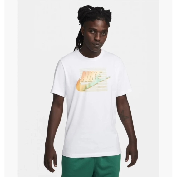 Чоловіча футболка NIKE M NSW TEE 6MO FUTURA FQ7995-100 фото 1 — інтернет-магазин Tapok