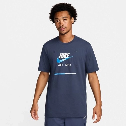 Мужская футболка NIKE M NSW TEE FW CNCT FV3778-410 фото 1 — интернет-магазин Tapok