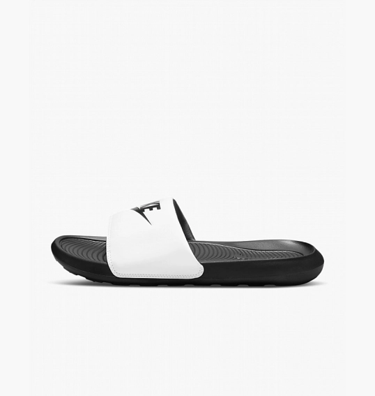 Тапочки Nike Victori One Slide Black/White CN9675-005 фото 2 — интернет-магазин Tapok