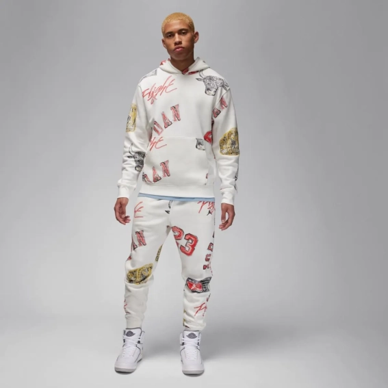 Брюки мужские Jordan M Ess Aop Flc Pant (FN4547-133) FN4547-133 фото 5 — интернет-магазин Tapok