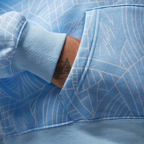 Кофта женские Jordan Fleece Pullover &#39;Ice Blue&#39; (DV1417-411) DV1417-411 фото 3 — интернет-магазин Tapok
