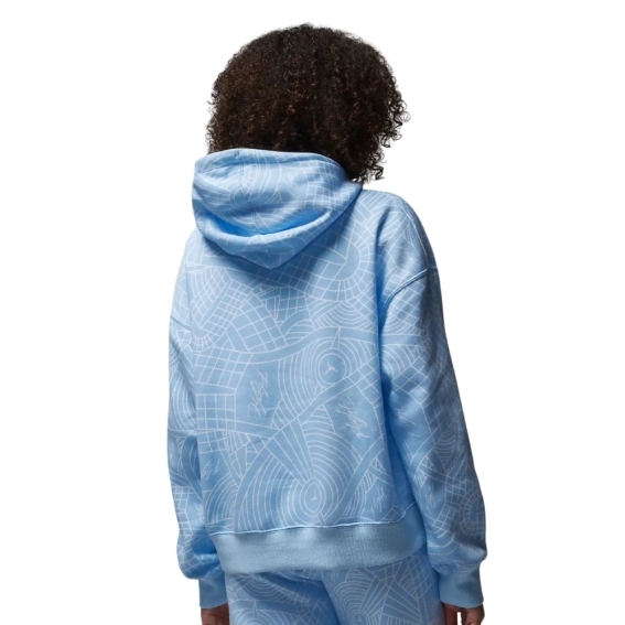 Кофта женские Jordan Fleece Pullover &#39;Ice Blue&#39; (DV1417-411) DV1417-411 фото 6 — интернет-магазин Tapok