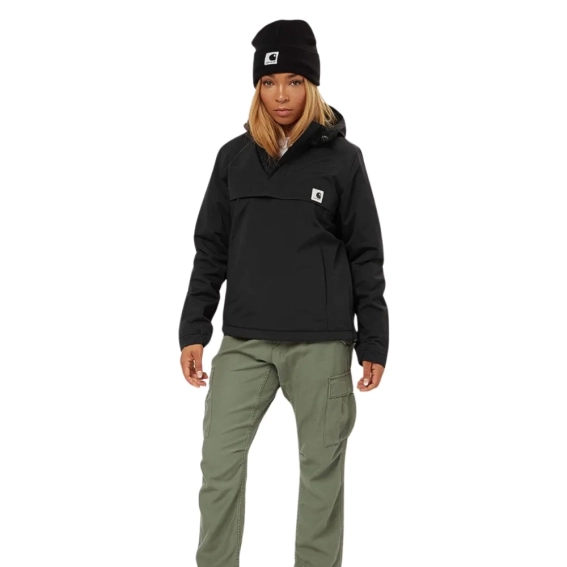 Куртка Carhartt WIP Nimbus Pullover I015002 BLACK фото 4 — интернет-магазин Tapok