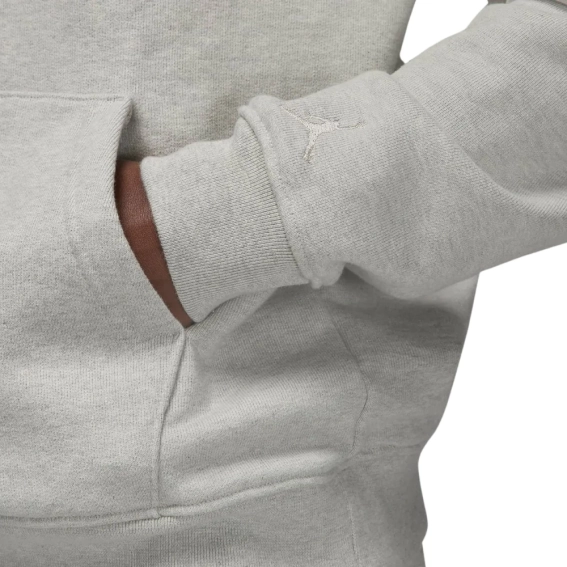 Толстовка Air Jordan Wordmark Fleece Hoodie Grey FJ1966-050 фото 3 — интернет-магазин Tapok